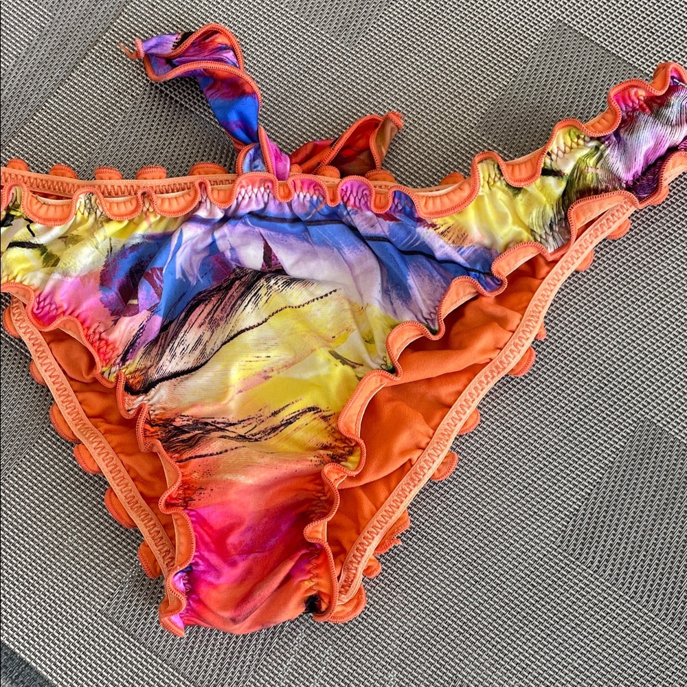 SEAFOLLY Colorful Ruffled Bikini Set - Picture 7 of 7